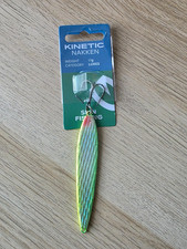 Kinetic Nakken Küstenblinker Meerforellenblinker 17g Green Yellow Flash (4 v 6)