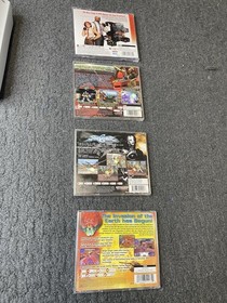 SEGA Dreamcast Console Lot 2 Controllers AV Power Cable 4 Games Tech Romancer