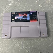 Working Sony Imagesoft Bram Stoker's Dracula Nintendo SNES NTSC-U/C 1992