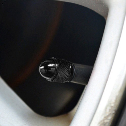 Black Fashion Good New Parts Valve Stem Cover Black Good New Auto Parts - Picture 5 of 11