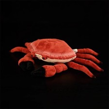 Simulation Crab 22cm Plush Toy Stuffed Sea Animal Education Doll Toy Gift