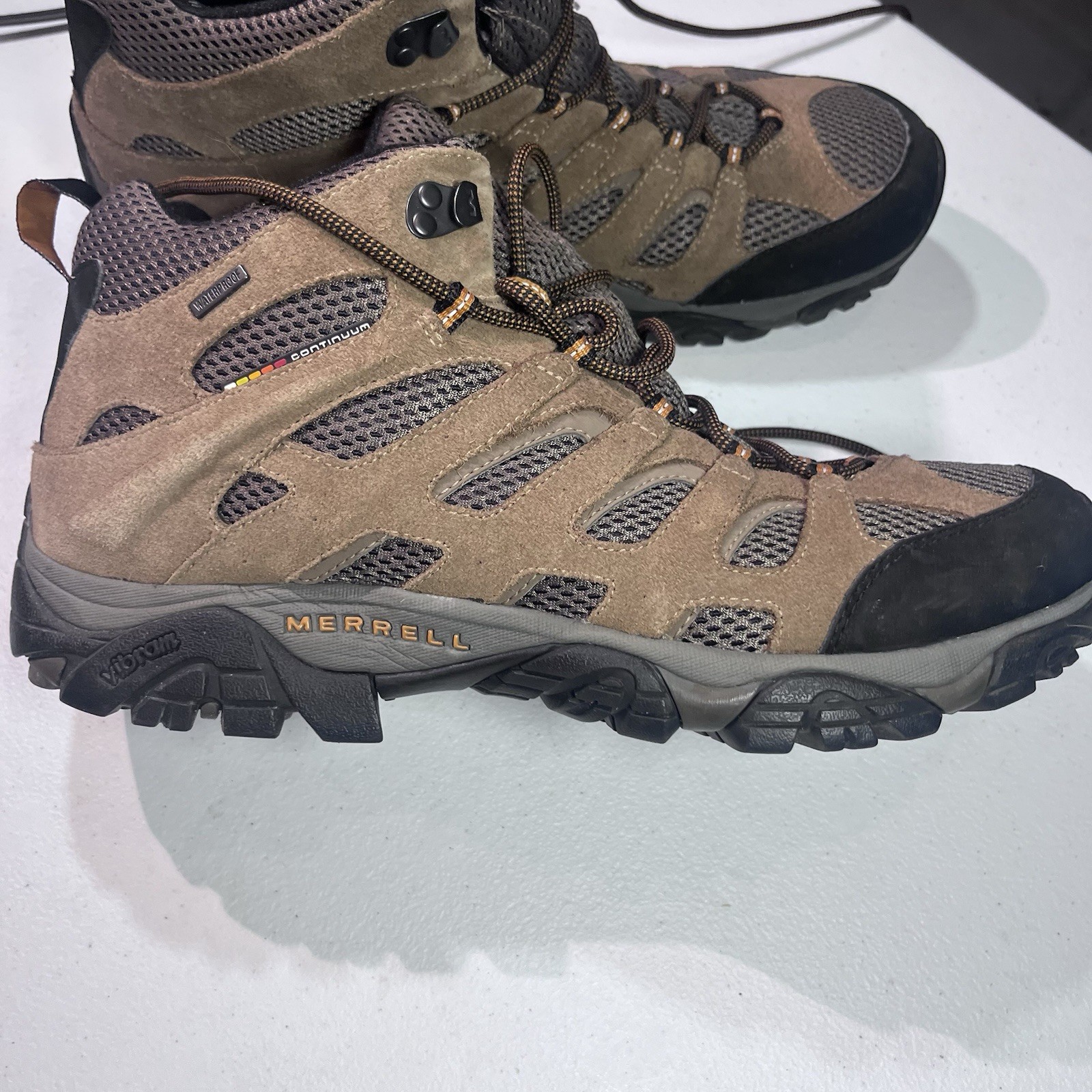 Merrell J88623W Earth Brown Moab Uomo 14 Vibram Outdoor Scarpone da Escursionismo Continuum