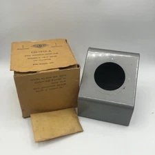 VTG BUD RADIO INC. CM-1935-A Steel Universal Meter Case Housing 2" or 3" Meter