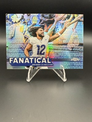 Topps Chrome 2025 Puka Nacua Fanatical #FF-15 Los Angeles Rams SSP