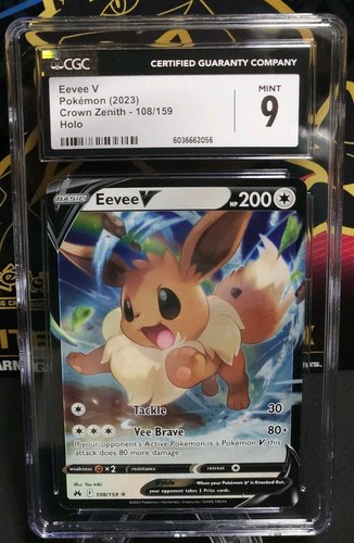 Eevee V graded CGC 9 for sale on eBay