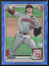 2020 Bowman Draft 1st Edition #BD-74 Bryce Bonnin Blue #/150