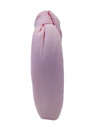 Designer Womens Blush Pink Woven Cotton Knotted Headband — photo 3