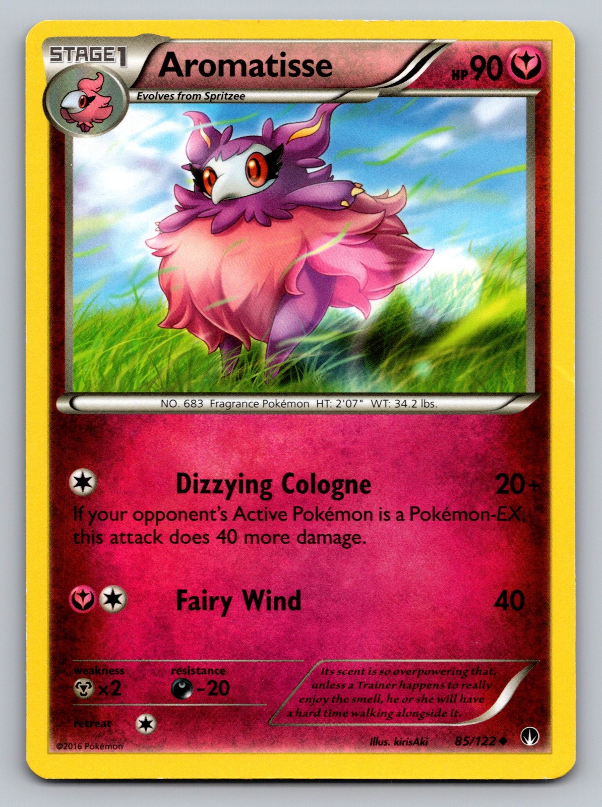 Aromatisse Normal Uncommon XY - BREAKpoint 85/122 LP