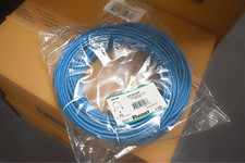 Panduit CAT6 23 AWG Solid U-UTP Patch Cord DCA Blue Sheath Blue Boots 40.0M
