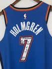 Chet Holmgren Signed Thunder Nike ADV NBA Authentic Jersey BAS (USASM LE #10/25)