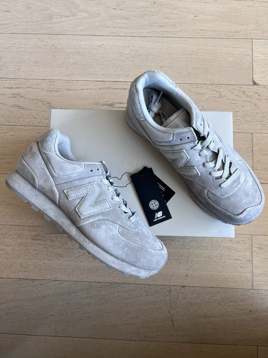 Stone Island x New Balance 574 Dust Grey for Sale | Authenticity