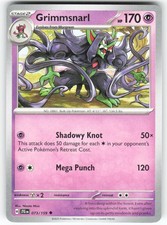 Grimmsnarl 073/159 Uncommon Journey Together Pokemon Near Mint