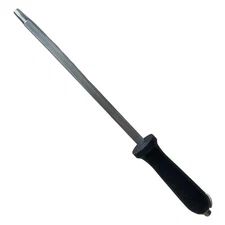 Carbon Steel Sharpening Steel Knife Blade Sharpener Honing Rod Professional