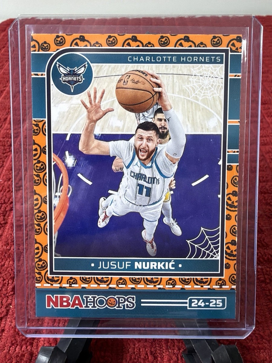 2024-25 Hoops Haunted Hoops #26 Jusuf Nurkic Orange Card Charlotte