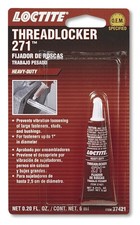 Loctite 37421 271 Red Heavy Duty Threadlocker, 6-milliliter Tube