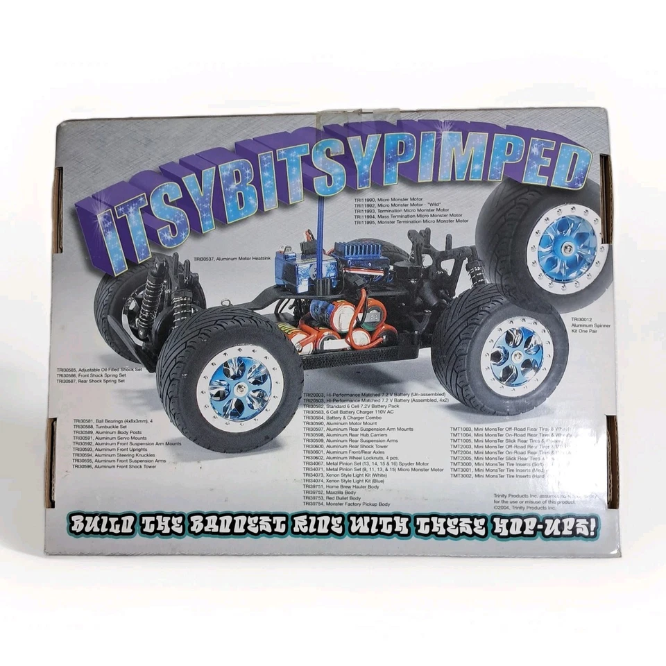 New Kyosho Itsy Bitsy Spyder Pro 4WD RC Truggy 1/18 Scale Very Rare - Image 2 of 4