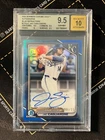 2024 Bowman Draft Jac Caglianone 1st Chrome Auto True Blue /150 BGS 9.5 Auto 10