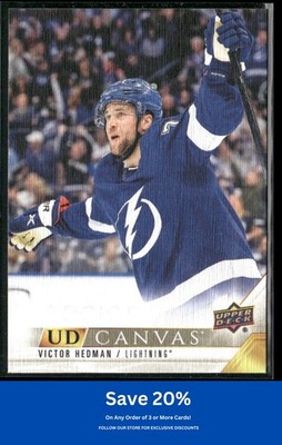 Victor Hedman 2022-23 Upper Deck #C72 UD Canvas Tampa Bay Lightning F64