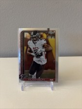 2025 Topps Chrome Bijan Robinson Holo Refractor