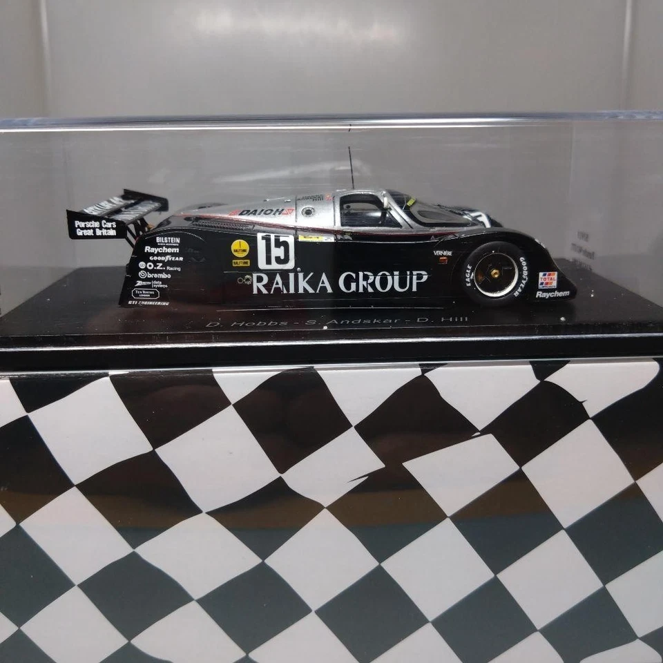 Spark 1/43 Porsche 962 GTI #15 1989 Le Mans Richard Lloyd Racing Model - Image 3 of 4