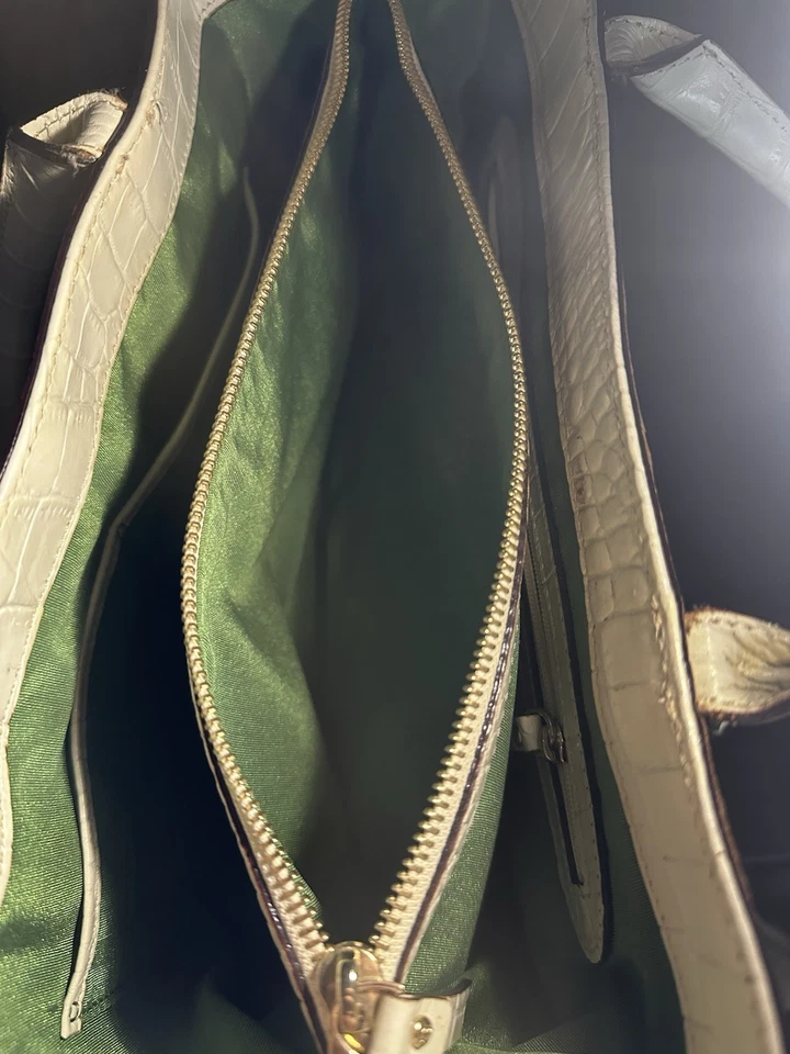 Bolso de Mano Kate Spade New York Quinn Carlsbad Oyster (Crema) Cuero Foto 4 de 4