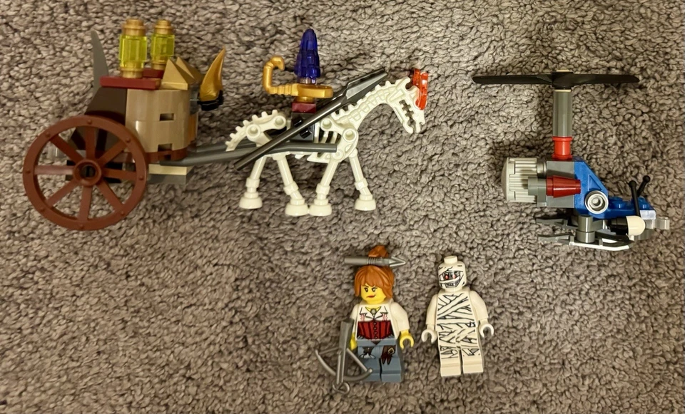 Lego 9462: Monster Fighters The Mummy 100% Completo 2012 Retirado Set Caja Manual Foto 3 de 3