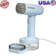 Portable Steamer Iron Removable 120 Ml Water Reservoir Detachable Fabric Brush