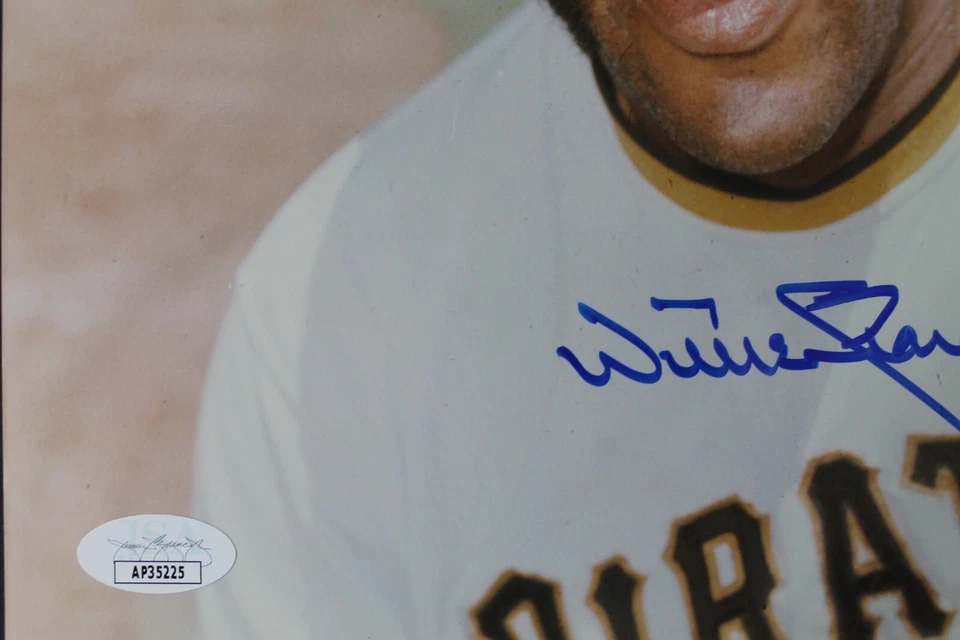 Willie Stargell (d.2001) PITTSBURGH PIRATES Autographed Signed 8x10 Photo JSA - Image 4 of 4