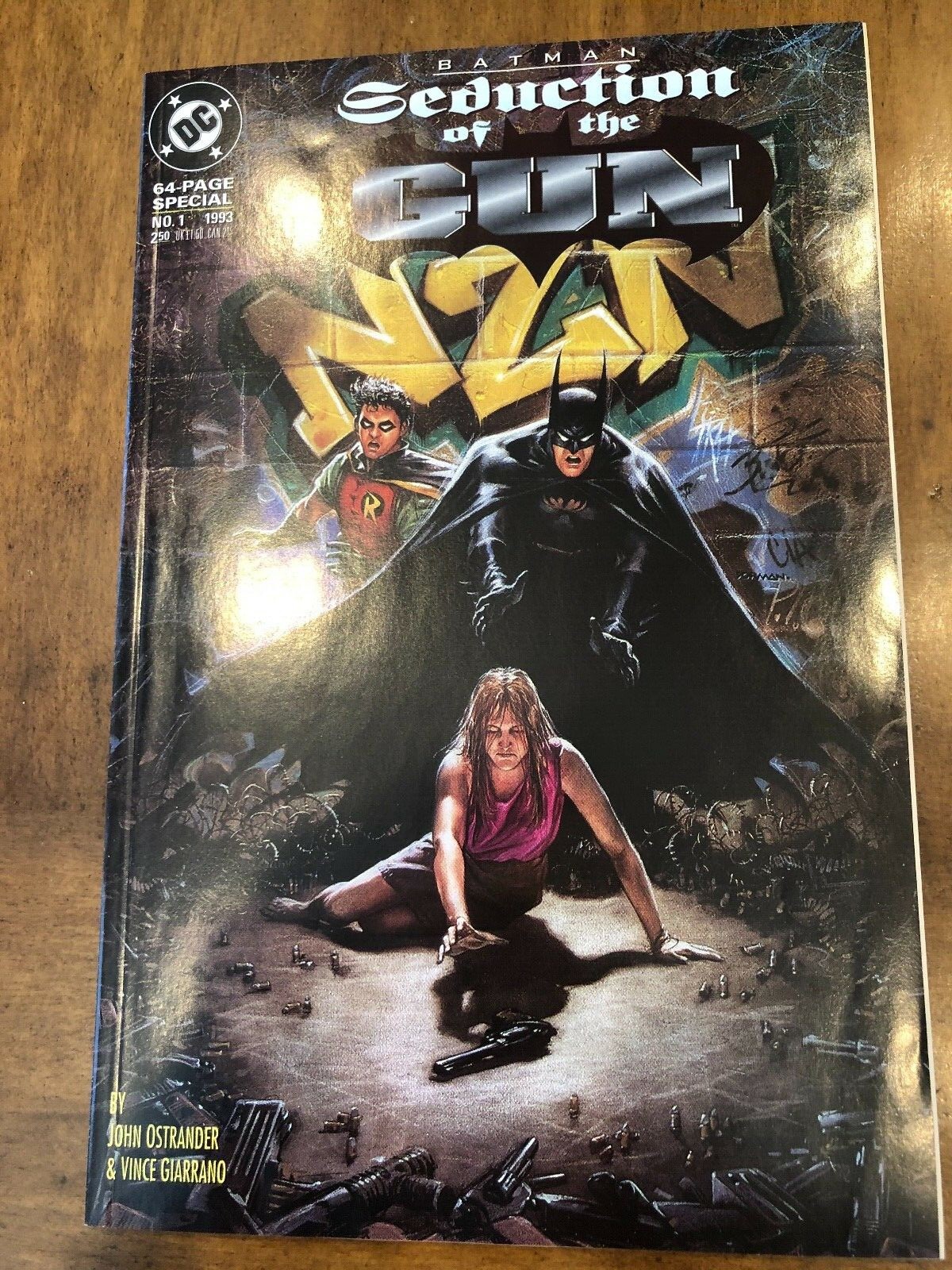 DC Comics Batman Seduction of the Gun (1993) & Ultimate Evil Prestige 1-2 (1995)