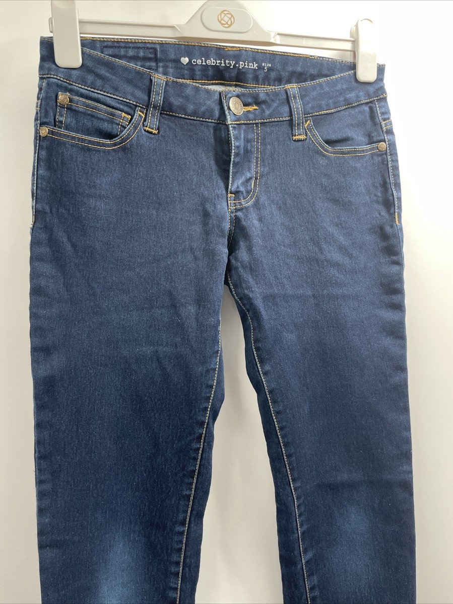 Jeans Fille Celebrity Pink Taille 5 - Occasion Très Bon état - Coupe Slim