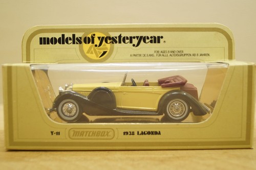 Maßstab 1:43 Matchbox Y-11 Laconda Drophead Coupé 1938 models of yesteryear OVP - Bild 10 von 11