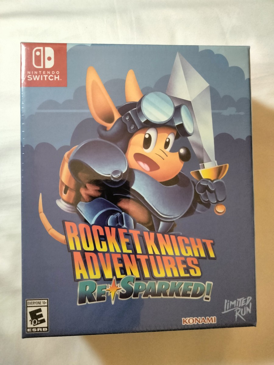 新品未開封ROCKET KNIGHT ADVENTURES Re-Sparked Amazon.com: Rocket Knight Adventures Re:Sparked - Nintendo