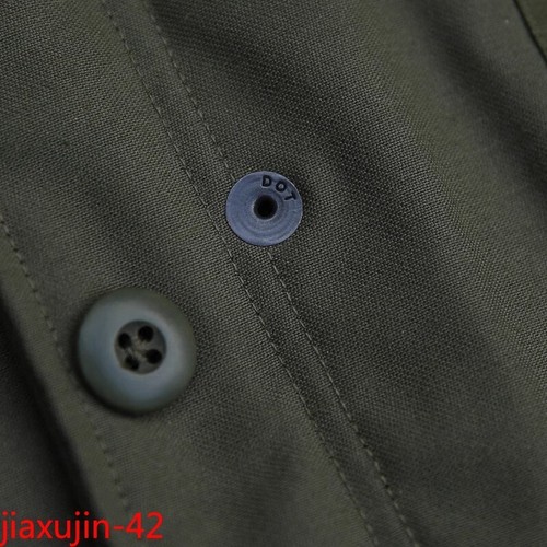 American M65 Military Herren Jacke US Army Vietnam Field Coat Grün OG107 Replica - Bild 15 von 20