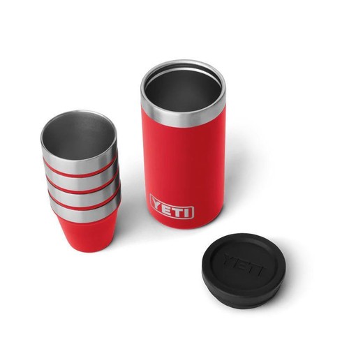 Yeti Rescue Red Schnapsgläser 1,7oz Edelstahl, doppelwandig, isoliert - Bild 5 von 5