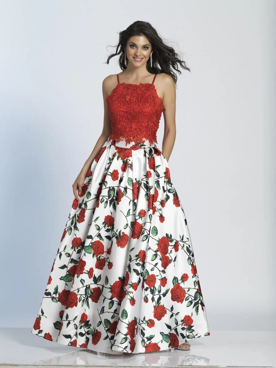 Dave and shop johnny red dress