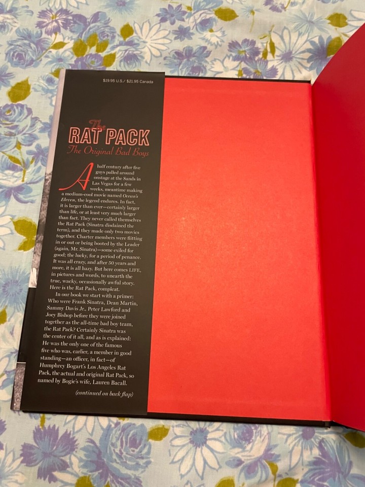 BOOK The Rat Pack Original Bad Boys JAMES KAPLAN and Editors of Life