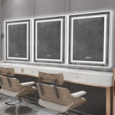 3-Color Fashion Vanity Make-up Mirror Energy Saving Antifog LED Bathroom Mirror