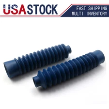 For Honda ATC 200X 1983 1984 1985 1986 1987 Blue Universal Fork Boots