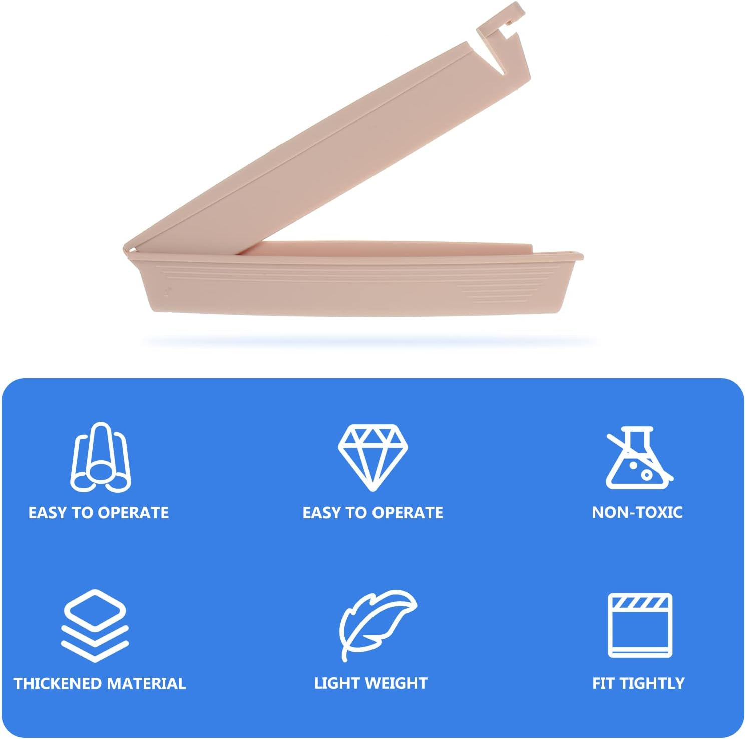 Healifty 6Pcs Drainable Pouch Clamp Set Colostomy Bags Supplies Clip Ostomy Drai