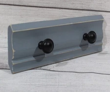 Wooden Wall Mounted Hanger - Scarf/Necklace/Jewelry/Hat - 10"