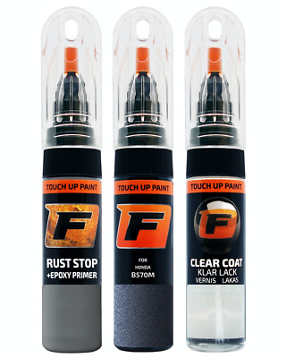 für HONDA B570M TWILIGHT BLUE LACKSTIFT Reparatur Set Autolack Kratzer