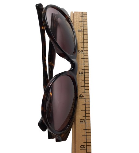 Cole Haan Womens Sunglasses Modern Tortoiseshell Frames with Brown Lenses - Picture 11 of 12