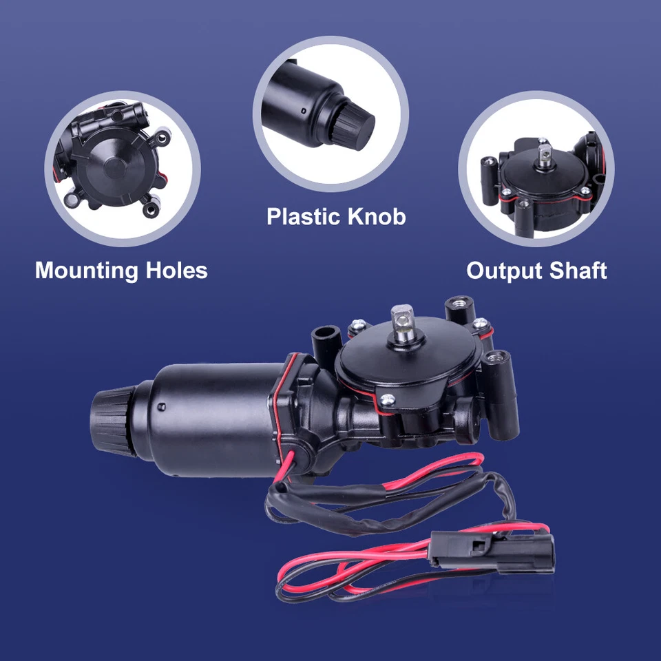 Motor de faro para Chevrolet Corvette C4 1988-1990 solo 2 cables derecho 16510052 Foto 3 de 4