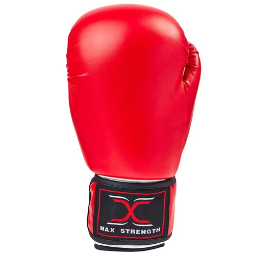 Guantes de boxeo Rex Cuero Gimnasio Patada Lucha Entrenamiento Muay Thai Bolsa de PVC Guantes - Imagen 7 de 9