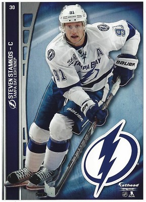 STEVEN STAMKOS FATHEAD TRADEABLES TAMPA BAY LIGHTNING REMOVABLE STICKER 2014 #30