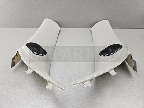 NEW GENUINE MINI F56 A-PILLAR TRIM HIFI PAIR SATELLITE GREY 7406019 & 7406020 - Picture 3 of 17