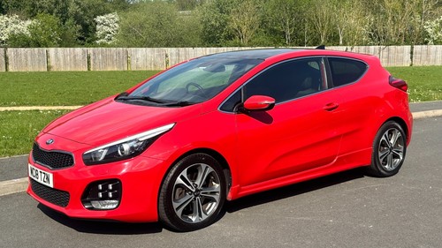 Kia Pro Ceed GT-Line S Auto 1.6 CRDi Diesel 3Dr Hatchback 2018 *SERVICE HISTORY* - Picture 4 of 18