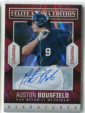 2014 Elite Extra Edition Auston Bousfield AUTO AUTOGRAPH RC 466/699 PADRES