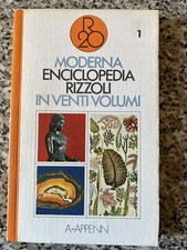 Libri MODERNA ENCICLOPEDIA RIZZOLI IN 20 VOLUMI