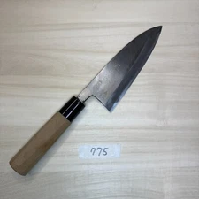 Japanese knife, Deba, #775, used, steel, made in Japan 155/285mm 234g